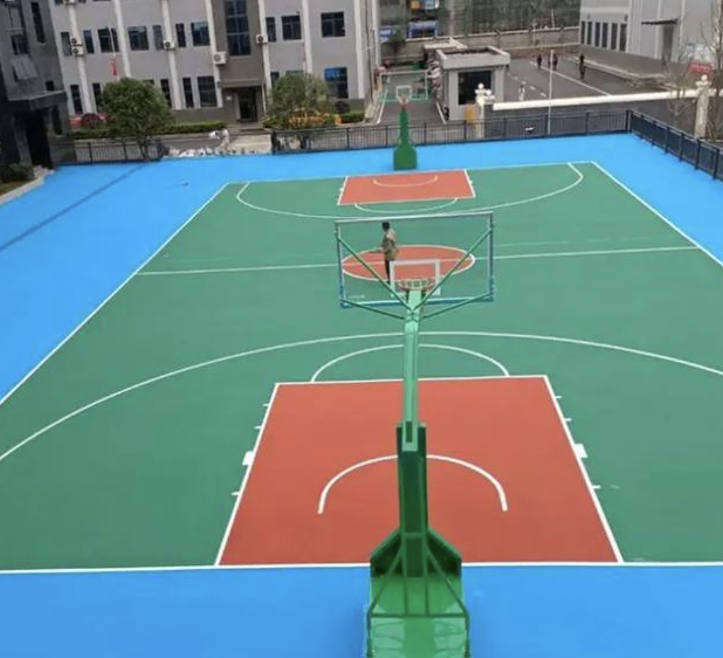 塑胶篮球场
