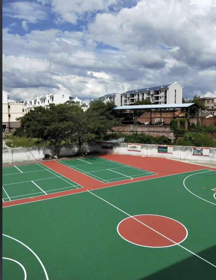 塑胶篮球场厂家